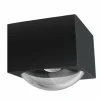 Applique murale d'extérieur LCD Fischeck LED Noir, 1 lumière