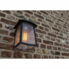 Applique murale d'extérieur Lutec KELSEY Noir, 1 lumière