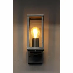 Applique murale d'extérieur Lutec KARO Noir, 1 lumière