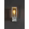 Applique murale d'extérieur Lutec KARO Zingué, 1 lumière