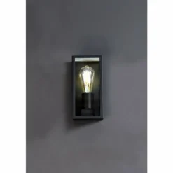 Applique murale d'extérieur Lutec KARO Noir, 1 lumière