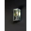 Applique murale d'extérieur Lutec KARO Zingué, 1 lumière