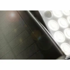Applique murale d'extérieur Lutec TUDA LED Noir, 1 lumière, Détecteur de mouvement
