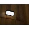 Applique murale d'extérieur Lutec FRAN LED Noir, 1 lumière, Détecteur de mouvement