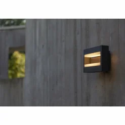 Applique murale d'extérieur Lutec CONROY LED Anthracite, 1 lumière