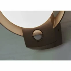 Applique murale d'extérieur Lutec POLO LED Anthracite, 1 lumière, Détecteur de mouvement