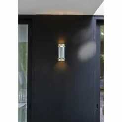 Applique murale d'extérieur Lutec RAN Zingué, 2 lumières
