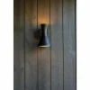 Applique murale d'extérieur Lutec BRUND Noir, 2 lumières