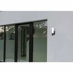 Applique murale d'extérieur Lutec ELARA LED Anthracite, 1 lumière, Détecteur de mouvement