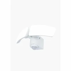 Applique murale d'extérieur Lutec ARTICA LED Blanc, 1 lumière, Détecteur de mouvement