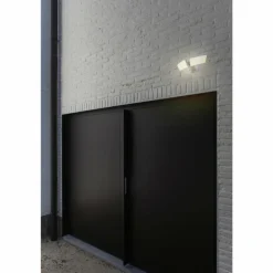 Applique murale d'extérieur Lutec ARTICA LED Blanc, 1 lumière, Détecteur de mouvement