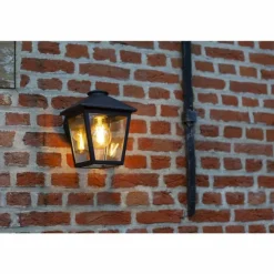 Applique murale d'extérieur Lutec ZAGO Noir, 1 lumière