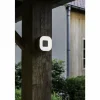 Applique murale d'extérieur Feldsted LED Argenté, 1 lumière