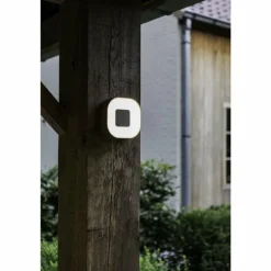 Applique murale d'extérieur Feldsted LED Argenté, 1 lumière