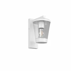 Applique murale d'extérieur Trio Cavado Blanc, 1 lumière