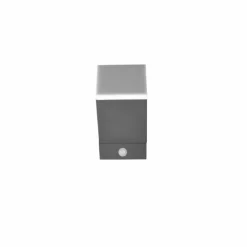 Applique murale d'extérieur Trio Avon LED Anthracite, 1 lumière, Détecteur de mouvement