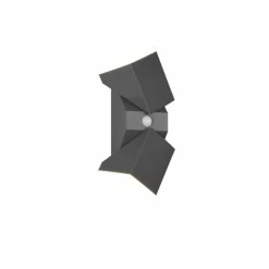 Applique murale d'extérieur Trio Avon LED Anthracite, 2 lumières, Détecteur de mouvement