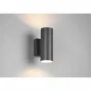 Applique murale d'extérieur Reality Laredo Anthracite, 2 lumières