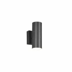 Applique murale d'extérieur Reality Laredo Anthracite, 2 lumières