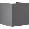 Applique murale d'extérieur Brilliant Hilly LED Gris, 1 lumière