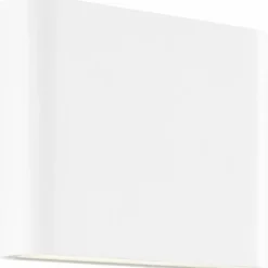 Applique murale d'extérieur Brilliant Welbie LED Blanc, 1 lumière