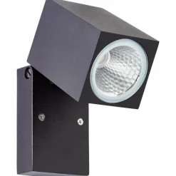 Applique murale d'extérieur Brilliant Burk LED Noir, 1 lumière