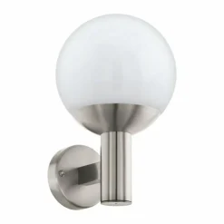 Applique murale d'extérieur Eglo NISIA-Z LED Acier inoxydable, 1 lumière