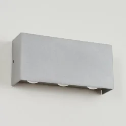 Applique murale d'extérieur Morenos LED Argenté, Blanc, 6 lumières