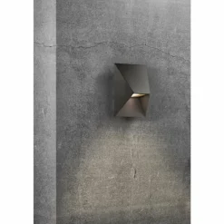 Applique murale d'extérieur Nordlux PONTIO Noir, 1 lumière