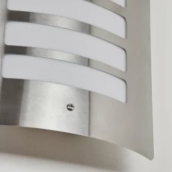 Applique murale d'extérieur Maleny Acier inoxydable, 1 lumière