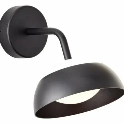 Applique murale d'extérieur Brilliant Matfen LED Noir, 1 lumière