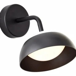 Applique murale d'extérieur Brilliant Matfen LED Noir, 1 lumière