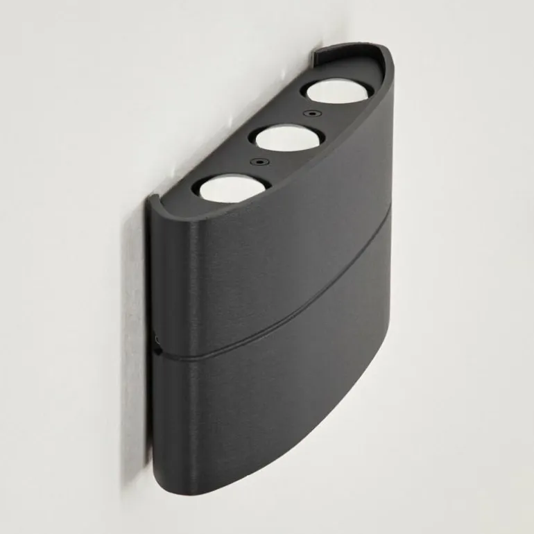 Applique murale d'extérieur Trapatrapa LED Anthracite, 6 lumières