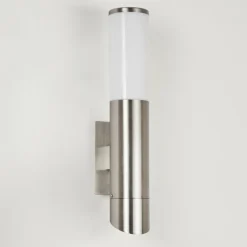 Applique murale d'extérieur Lartigue Acier inoxydable, 2 lumières
