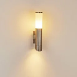Applique murale d'extérieur Lartigue Acier inoxydable, 2 lumières