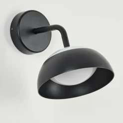 Applique murale d'extérieur Ancemont LED Noir, 1 lumière