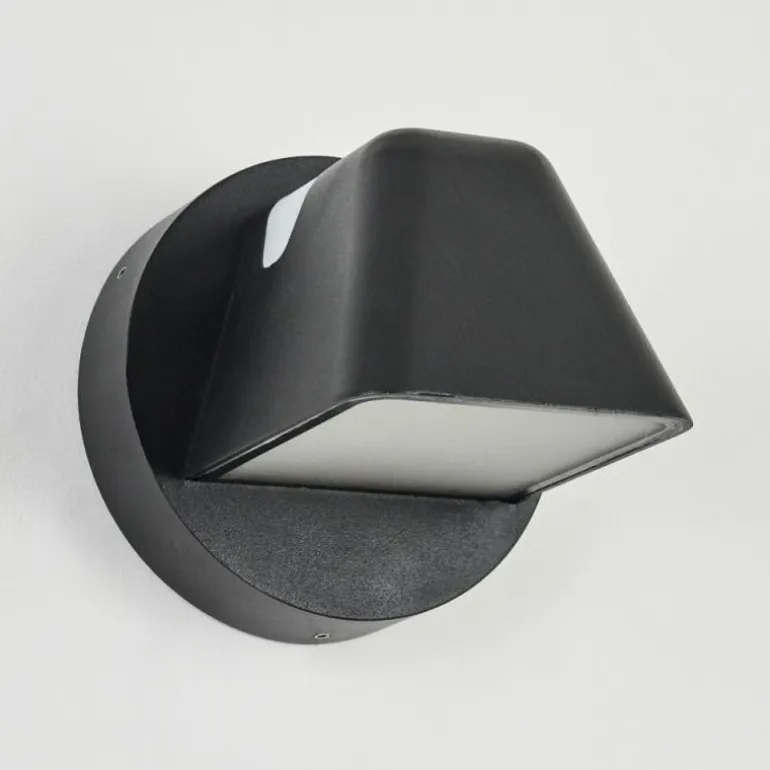 Applique murale d'extérieur Villermon LED Noir, 1 lumière
