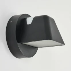 Applique murale d'extérieur Villermon LED Noir, 1 lumière