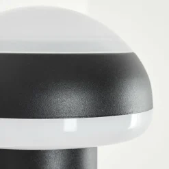 Applique murale d'extérieur Vinara LED Noir, 1 lumière, Détecteur de mouvement