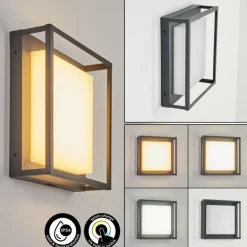 Applique murale d'extérieur Nonza LED Anthracite, 1 lumière