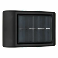 Applique murale d'extérieur Globo SOLAR LED Noir, 4 lumières