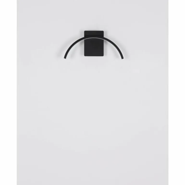 Applique murale d'extérieur Globo NAGGY LED Noir, 1 lumière