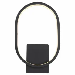Applique murale d'extérieur Globo NAGGY LED Noir, 1 lumière