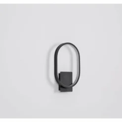 Applique murale d'extérieur Globo NAGGY LED Noir, 1 lumière