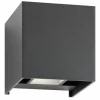 Applique murale d'extérieur CMD AQUA RIO LED Anthracite, 2 lumières