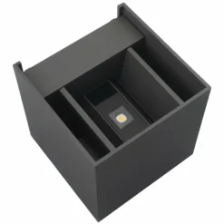Applique murale d'extérieur CMD AQUA RIO LED Anthracite, 2 lumières