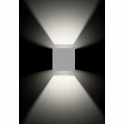 Applique murale d'extérieur CMD AQUA RIO LED Blanc, 2 lumières