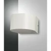Applique murale d'extérieur Fabas Luce Lao LED Blanc, 1 lumière