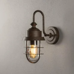 Applique murale d'extérieur Konstsmide Cerignola Rouille, 1 lumière