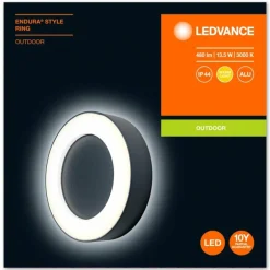 Applique murale d'extérieur LEDVANCE ENDURA® Gris, 1 lumière